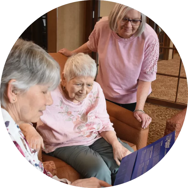 windsor-house- memory-care elderly woman outside smiling